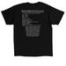 2026 Polar Express Cast Shirt, a Black Classic Unisex Tee (back-view)