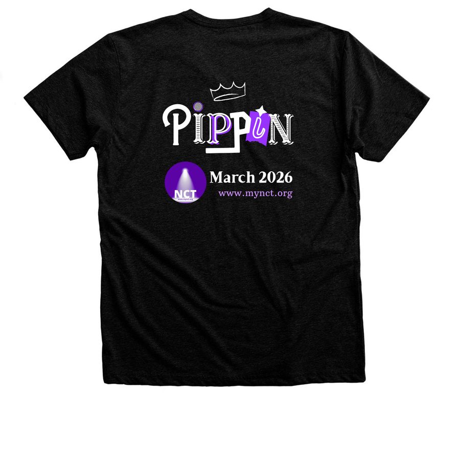 NCT's Pippin&nbsp;, a Black Heather Premium Unisex Tee (back-view)