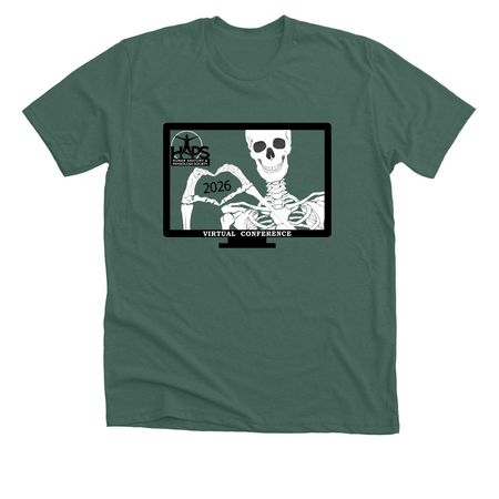 HAPS Virtual Conference, a Heather Forest Premium Unisex Tee