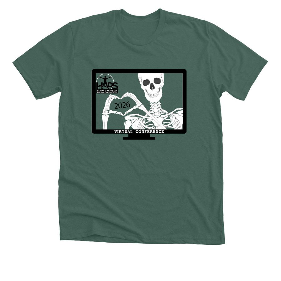 HAPS Virtual Conference, a Heather Forest Premium Unisex Tee