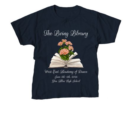 Spring Recital 2026 Shirts, a Navy Youth Unisex Tee