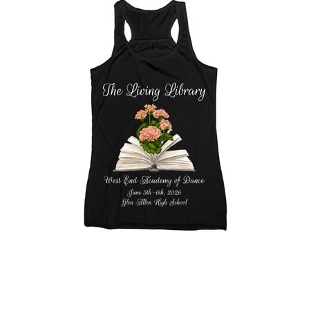 Spring Recital 2026 Shirts, a Black Women's Racerback