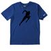 Bolt of Lightning Running Store (Nike), a Rush Blue Nike Dri-FIT Jersey Blend Performance Tee