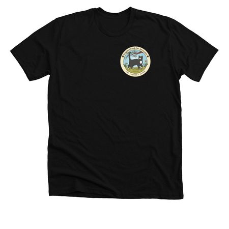 No Balls, No Brawls, a Solid Black Blend Premium Unisex Tee