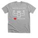 Insulin the quiet flex, a Athletic Heather Premium Unisex Tee