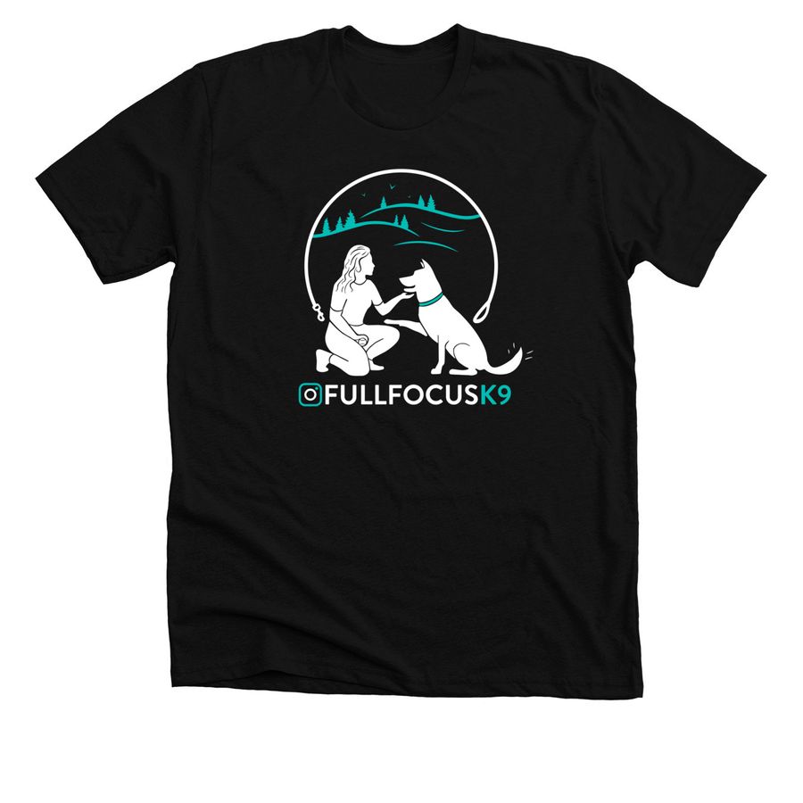 FullFocusK9 MERCH!, a Solid Black Blend Premium Unisex Tee