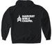 Hoodies and Sweatshirts/white logo, a Black Gildan Softstyle Pullover Hoodie