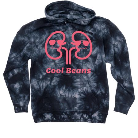 Timothy Kolek's Kidney Problems and Dialysis, a Black Tie Dyed Pullover Hoodie