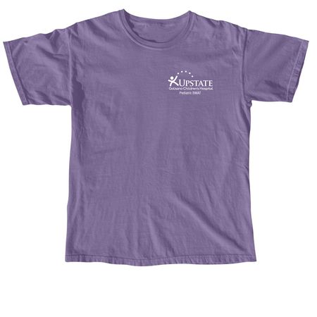 Pediatric SWAT Team, a Grape Comfort Colors Unisex Tee