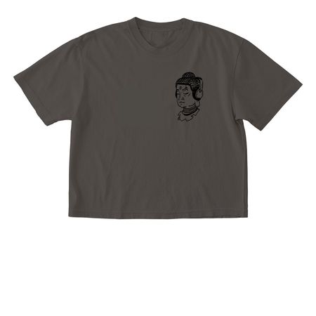 Support Your Local Yoga Dealer, a Pepper Comfort Colors Boxy Tee