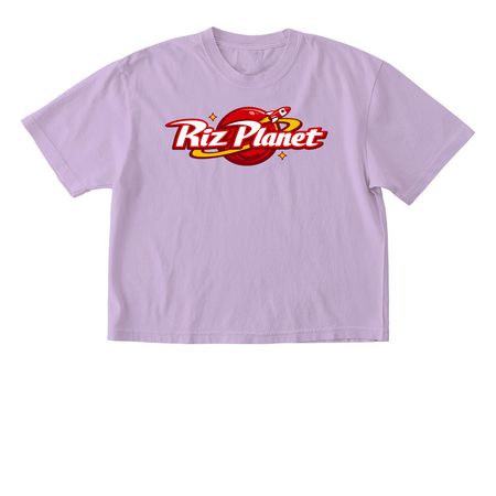 Riz Planet Collection, a Orchid Comfort Colors Boxy Tee