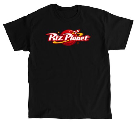 Riz Planet Collection, a Black Classic Unisex Tee