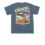 Vintage CCC, a Indigo Youth Unisex Tee (back-view)