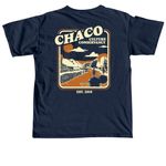 Vintage CCC, a True Navy Comfort Colors Unisex Tee (back-view)