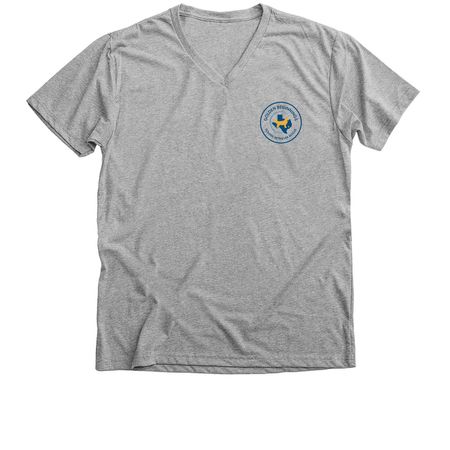 GBGRR V-Necks, a Athletic Heather Premium V-Neck Tee