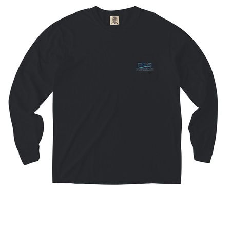 Pine Mountain Wind Symphony, a Black Comfort Colors Long Sleeve Pocket Tee