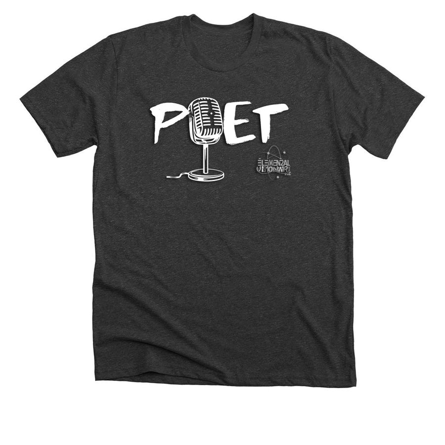 Elemen2al, a Dark Grey Heather Premium Unisex Tee