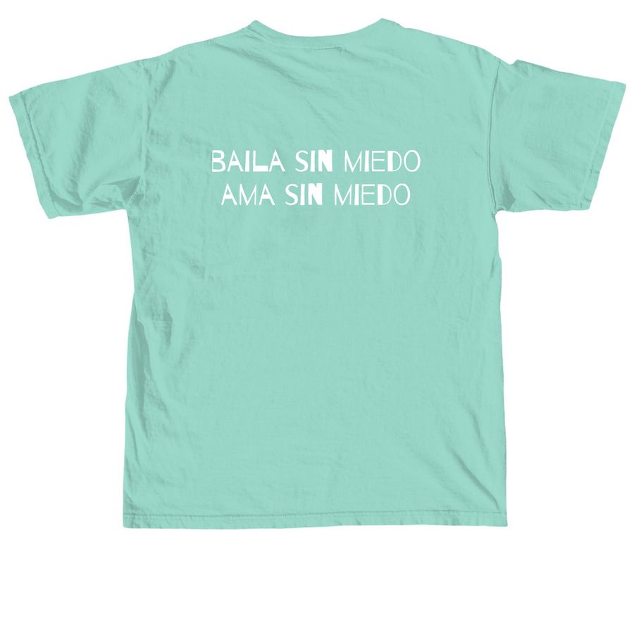baila y ama shirt, a Chalky Mint Comfort Colors Unisex Tee