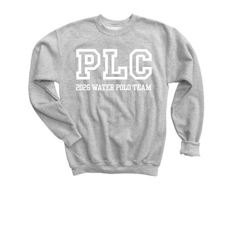 PLC Water Polo 2026, a Sport Grey Youth Crewneck Sweatshirt