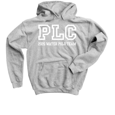 PLC Water Polo 2026, a Sport Grey Youth Pullover Hoodie