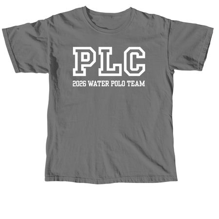 PLC Water Polo 2026, a Grey Comfort Colors Unisex Tee