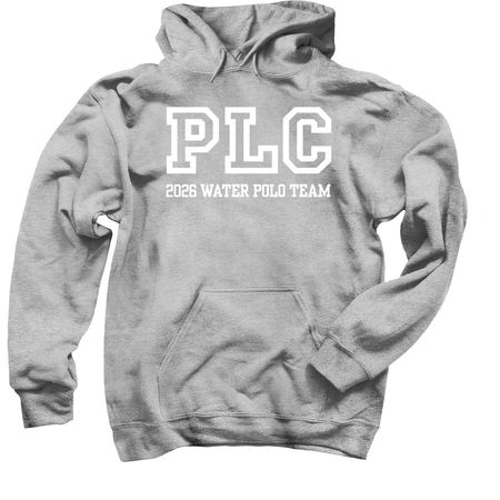 PLC Water Polo 2026, a Sport Grey Pullover Hoodie
