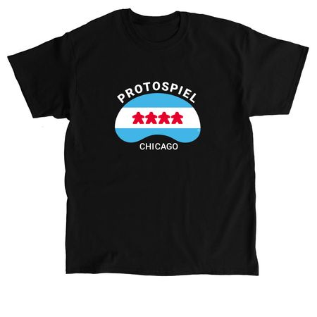 Protospiel Chicago, a Black Classic Unisex Tee