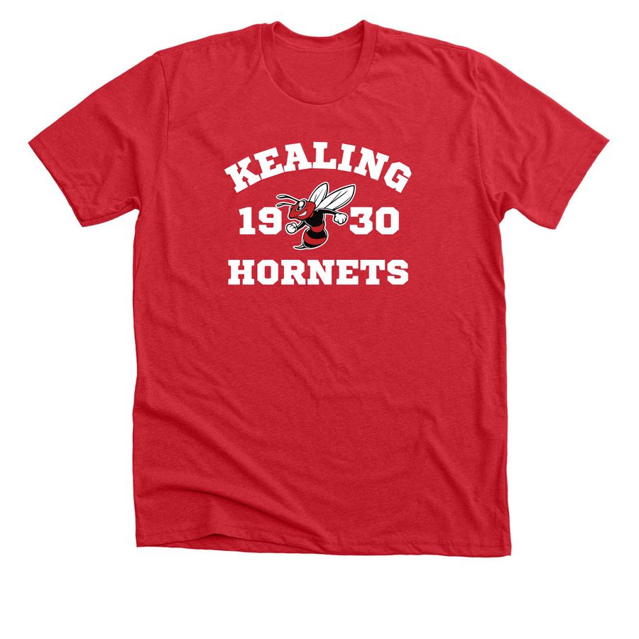 Classic 1930 Hornets, a Heather Red Premium Unisex Tee