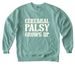 CPGU Logo Classic Crewneck, a Seafoam Comfort Colors Crewneck Sweatshirt