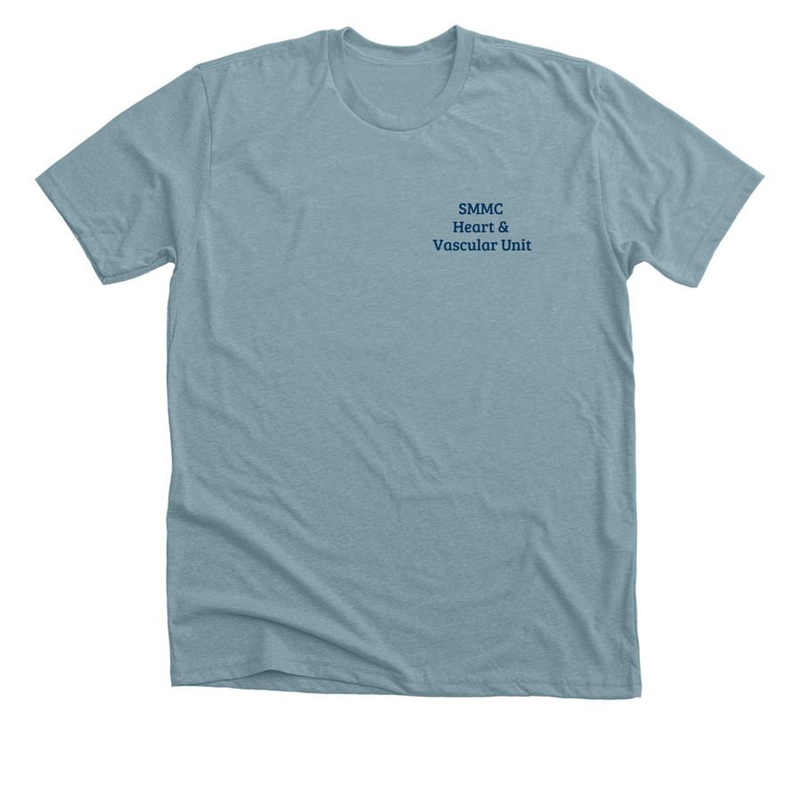 HVCU Team Shirts!, a Heather Blue Lagoon Premium Unisex Tee