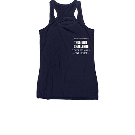 The 5 day True Grit Challenge&nbsp;, a Navy Women's Racerback