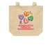 Conversation Heart Tote Bag, a Oyster Organic Cotton Tote Bag