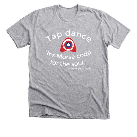 #Taplife Hero Foundation, a Athletic Heather Premium Unisex Tee