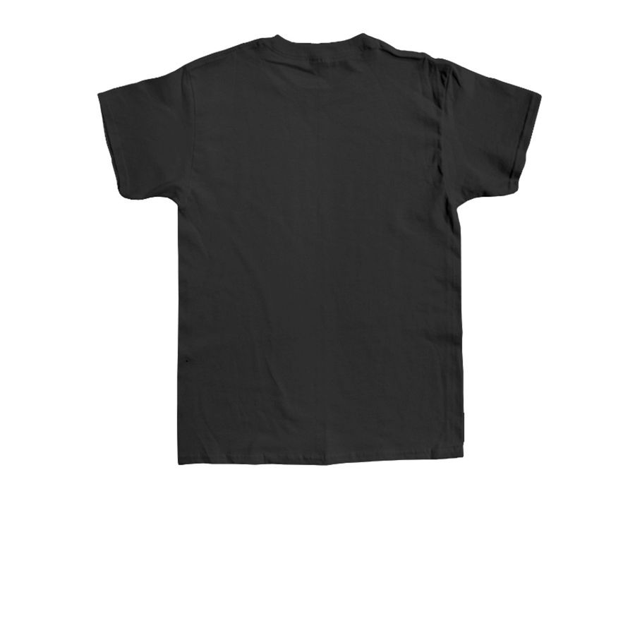 Toddler Shirts, a Black Toddler Tee (back-view)