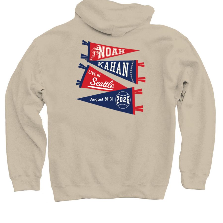 seattle noah kahan, a Sand Pullover Hoodie