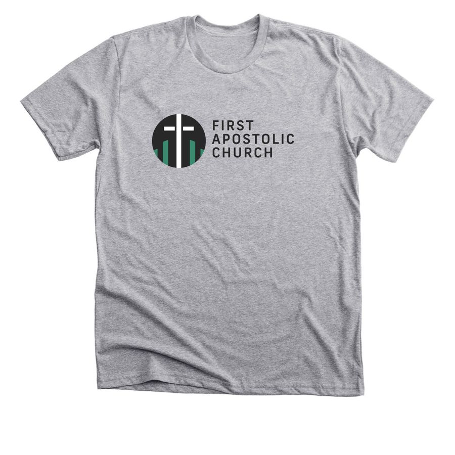 First Apostolic Church, a Athletic Heather Premium Unisex Tee