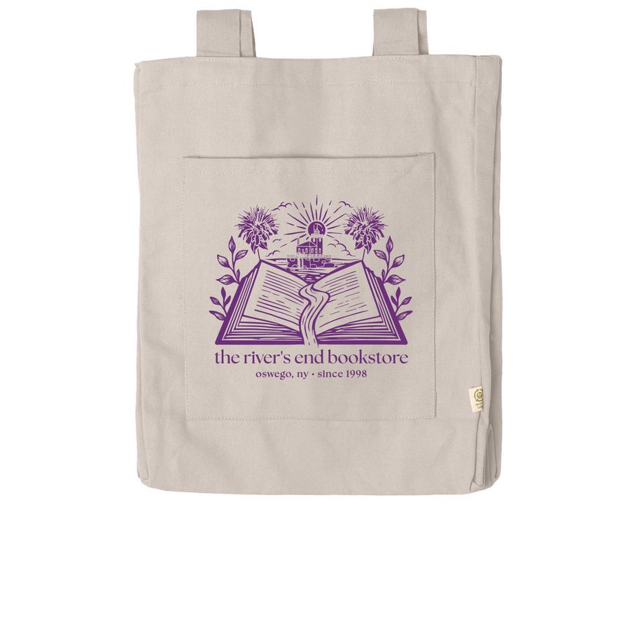 river's end bookstore tote bag, a Pumice Reclaimist Everywhere Tote Bag