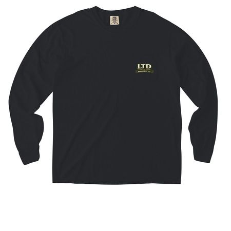LTD Management&nbsp;, a Black Comfort Colors Long Sleeve Pocket Tee