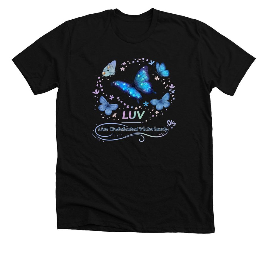 LUV FUN QUOTE SERIES&nbsp;, a Solid Black Blend Premium Unisex Tee