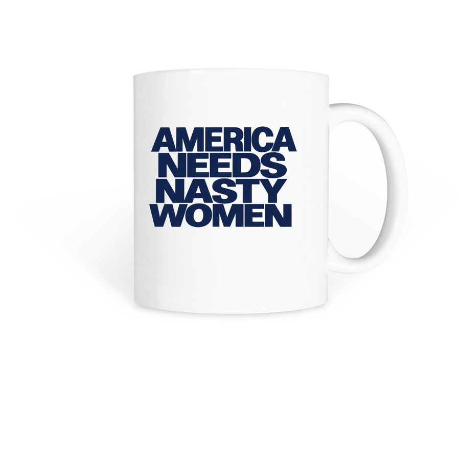 kaitlan collins coffee mug, a White Coffee Mug
