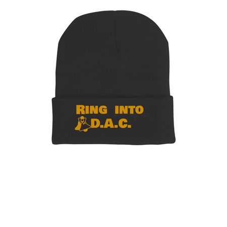 Winter beanie 2025&nbsp;&nbsp;, a Black Printed Cuffed Beanie