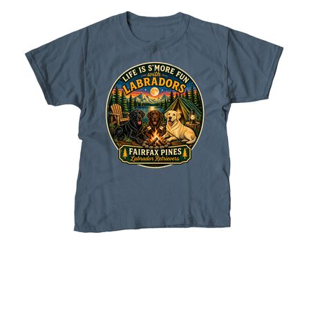 2026 FFP Camp Shirts, a Indigo Youth Unisex Tee