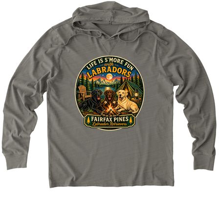 2026 FFP Camp Shirts, a Driftwood Grey Allmade Organic Cotton Mineral Dye Hoodie Tee