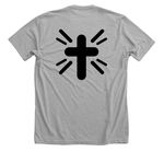 Matthew 15:13, a Athletic Heather Premium Unisex Tee (back-view)