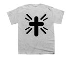 Matthew 15:13, a Sport Grey Youth Unisex Tee (back-view)