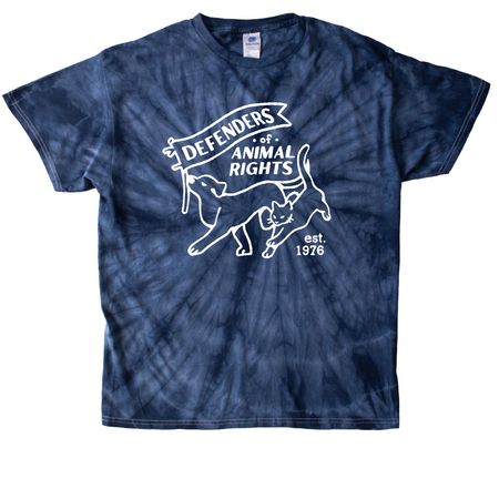 Tie Dye Logo Tee v.2, a Navy Classic Tie Dye Tee