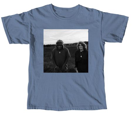 Loves his Gf, a Blue Jean Comfort Colors Unisex Tee