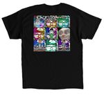 Buggin out, a Black Classic Unisex Tee (back-view)