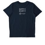 HAPPY Classic, a French Navy Stanley/Stella Unisex Crafter Tee (back-view)