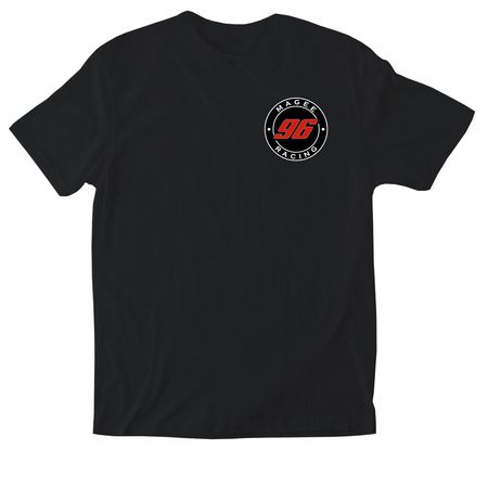2026 Magee Racing Merch Drop, a Black Softstyle Cotton Tee